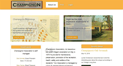 Desktop Screenshot of champignonassn.com