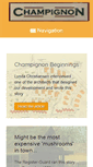 Mobile Screenshot of champignonassn.com